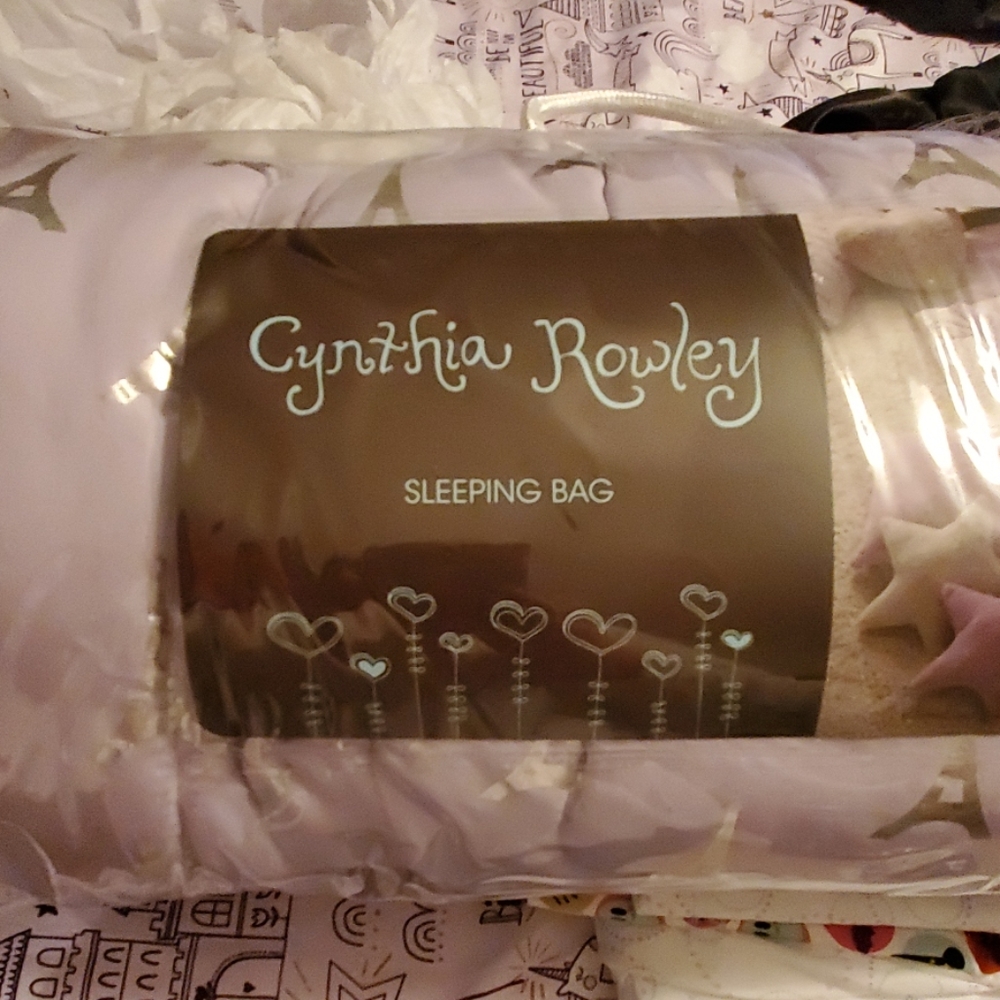 Cynthia Rowley Eiffel tower sleeping bag